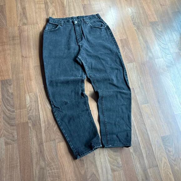 Black Lee Relaxed Fit Jeans - Picture 4 of 8